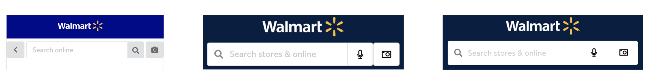 Camera Experience - Walmart prototype